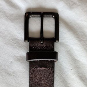 Banana Republic Men's Dark Brown Leather Belt
